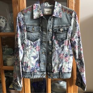Desigual rose denim jacket